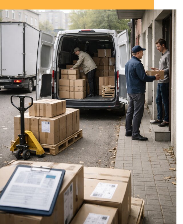 Доставка грузов от двери до двери с таможней от 46706 руб.