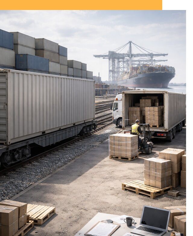 Мультимодальные перевозки грузов по миру от 46706 руб