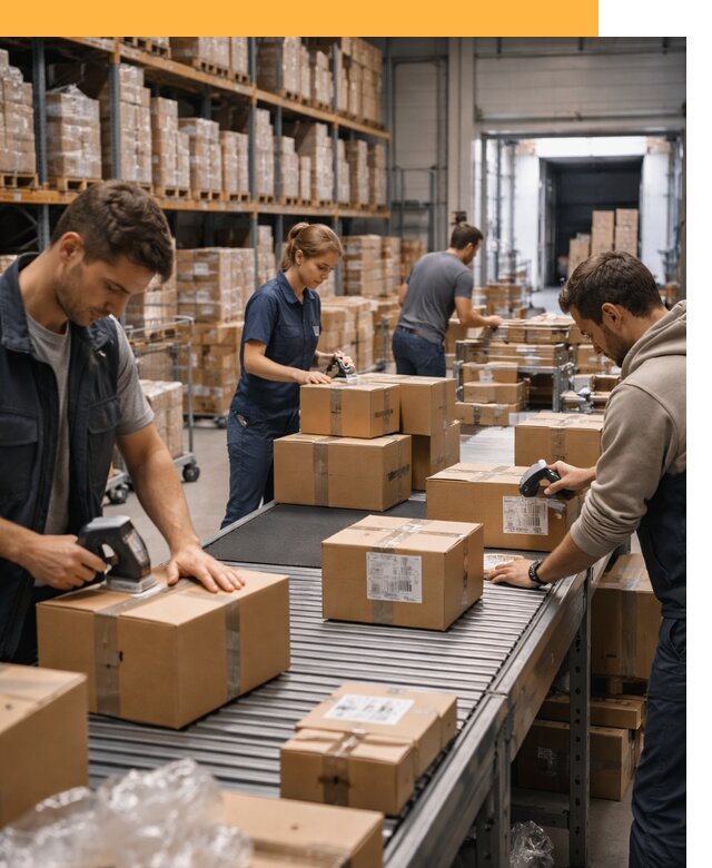 Доставка товаров для маркетплейсов от двери до склада от 7784