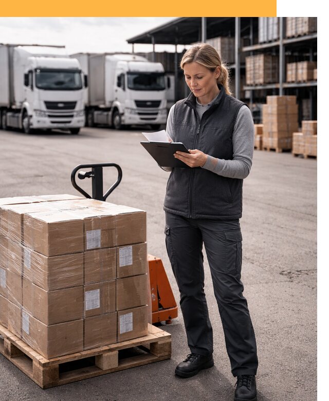 Доставка грузов из Европы к дверям клиента от 12455 руб