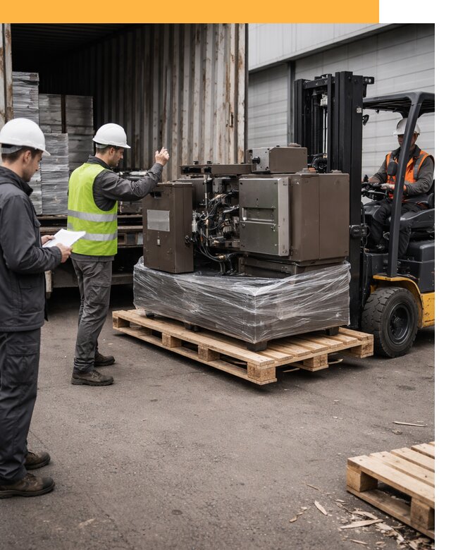 Доставка промышленного оборудования из Европы от 46706