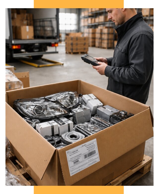 Доставка автозапчастей из Европы под ключ от 12974 р. | СетСервис-Прс