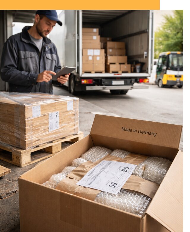 Доставка грузов из Германии от 46706 руб с таможенным оформлением
