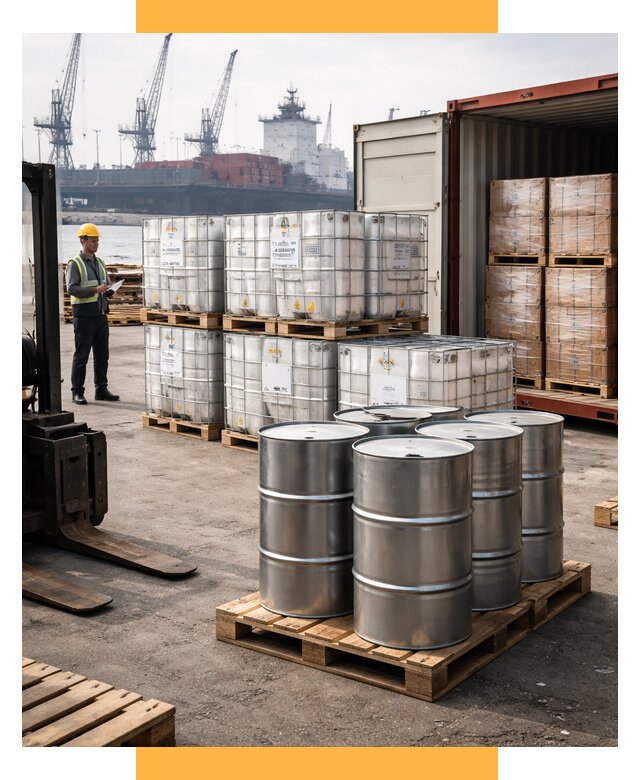 Доставка химического сырья из Индии от 259475 р. | СетСервис-Прс