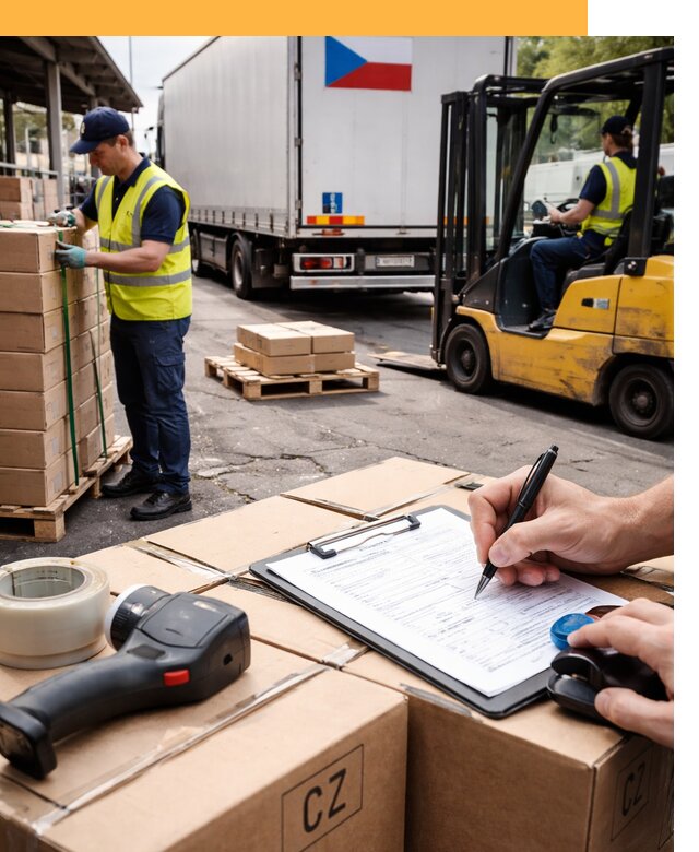 Доставка грузов в Чехию от 36327 руб, международные перевозки