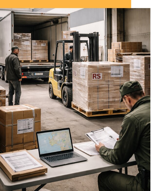 Доставка грузов в Сербию от 46706 руб, международные перевозки