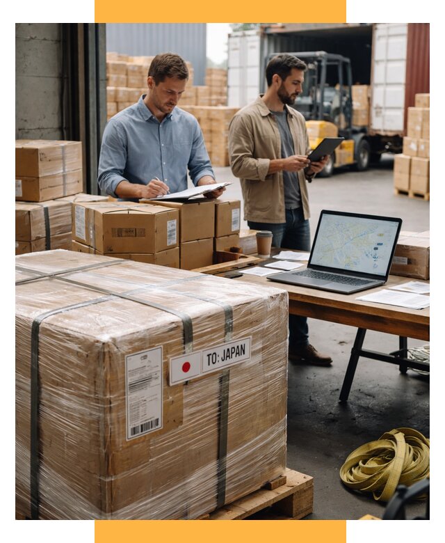 Доставка грузов в Японию от 25948 р., логистика СетСервис-Прс