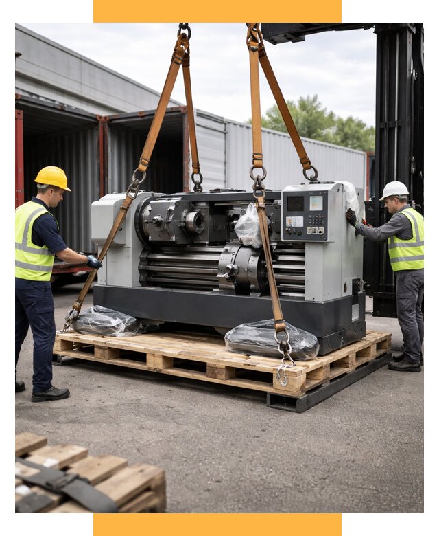 Перевозка станков и таможня от 62274 р. | СетСервис-Прс логистика