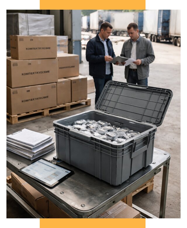 Перевозка комплектующих из Китая от 6746 р. | СетСервис-Прс