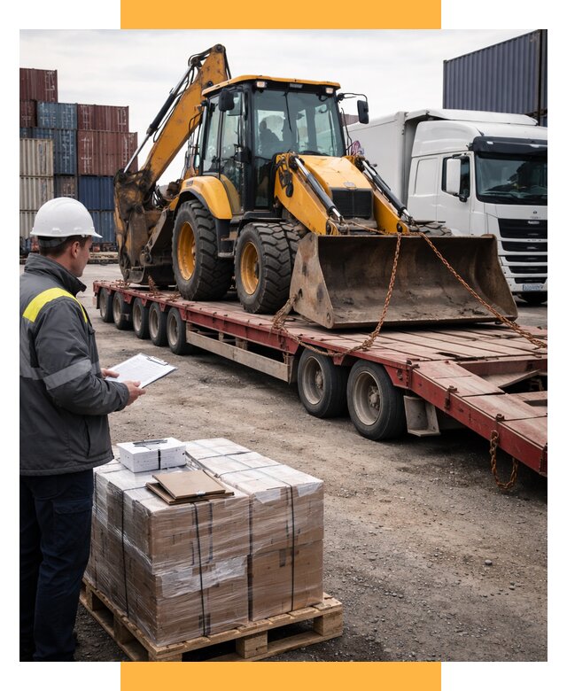 Международная перевозка спецтехники от 46706 р., СетСервис-Прс