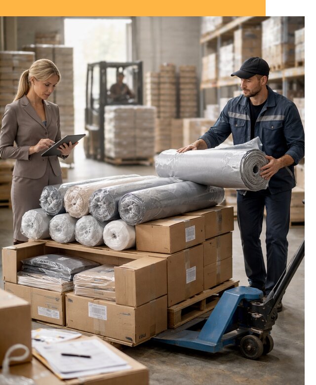 Перевозка текстиля по миру от 15569 руб. с таможней и страхованием