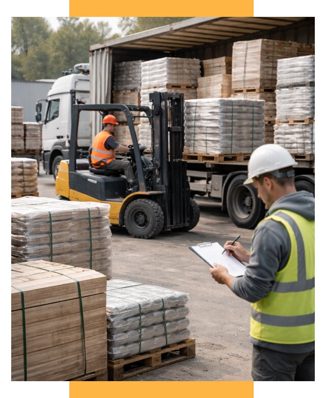 Перевозка строительных материалов от 5708 р. | СетСервис-Прс