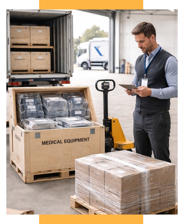 Перевозка медицинского оборудования от 15569 р. в СетСервис-Прс