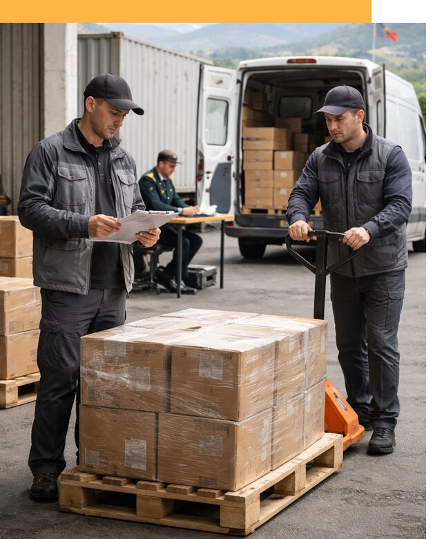 Доставка грузов через Армению, быстрая таможенная очистка от 25948