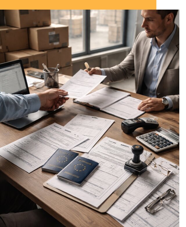 Таможенное оформление грузов из Европы от 8822 руб