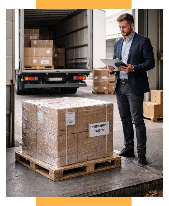 Временный вывоз товаров под ключ от 8303 р. | СетСервис-Прс