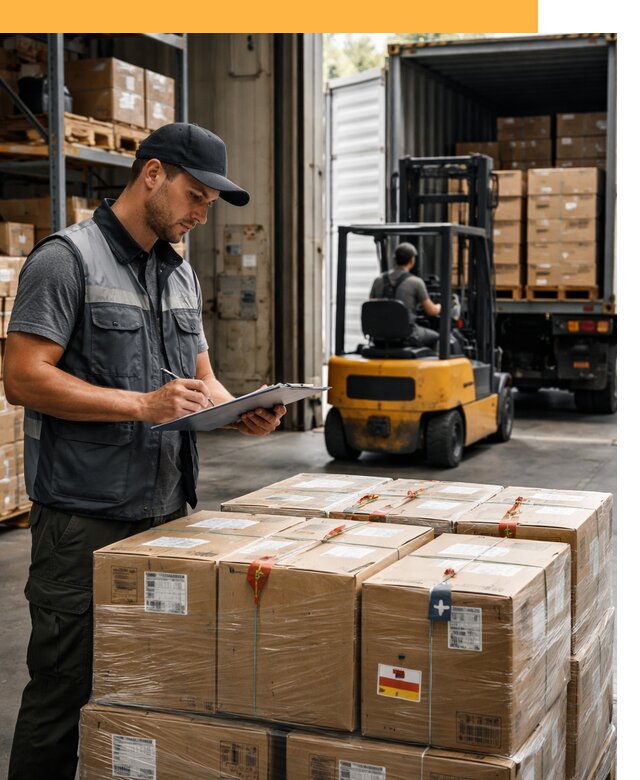 Реэкспорт товаров с таможенным оформлением и доставкой от 12455