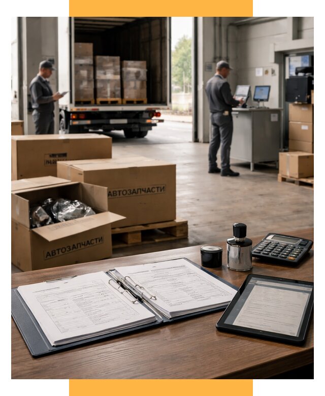 Таможенное оформление автозапчастей под ключ от 8822 р., СетСервис-Прс