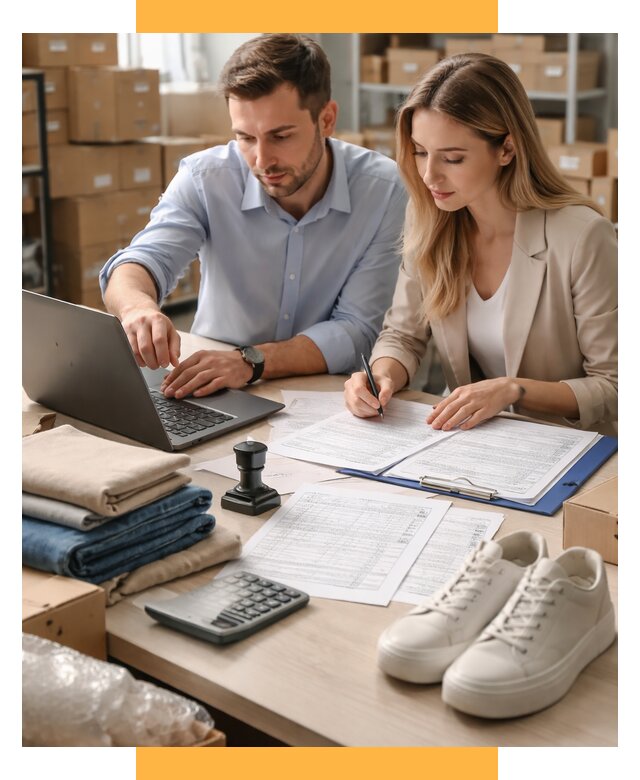 Таможенное оформление одежды и обуви от 6746 р. | СетСервис-Прс