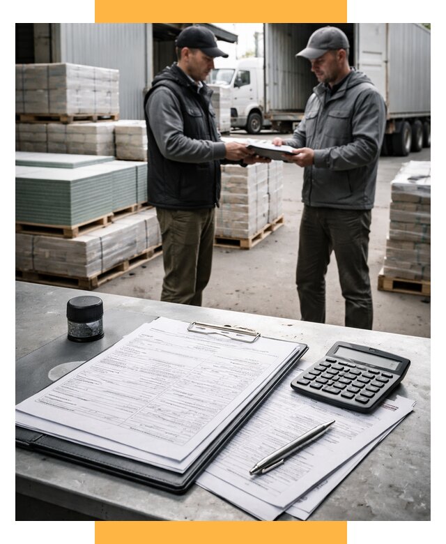 Таможенное оформление стройматериалов от 8822 р. | СетСервис-Прс