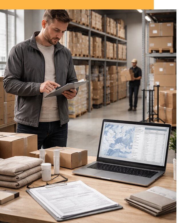 Закупка товаров в Европе под ключ: доставка, таможня от 7784 руб