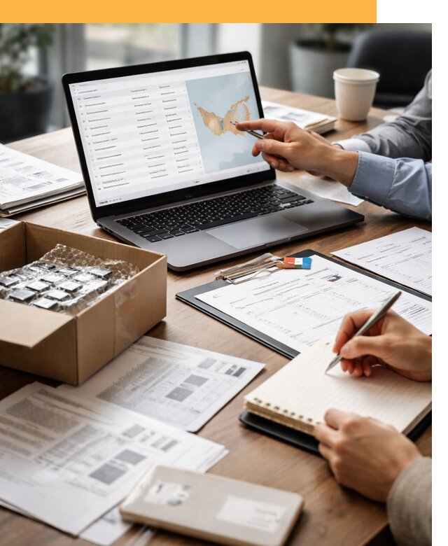 Поиск надежного поставщика в ОАЭ от 12455 рублей