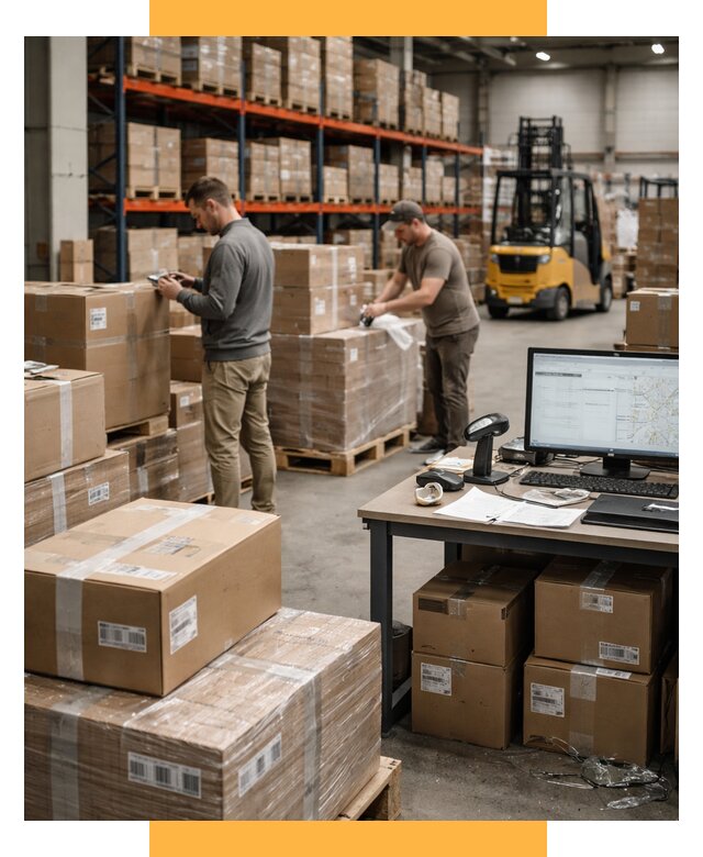 Склад консолидации в Европе от 6746 р., услуги СетСервис-Прс